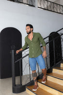 Bermuda Masculina Skinny