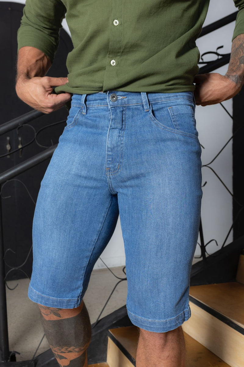 Bermuda Masculina Skinny
