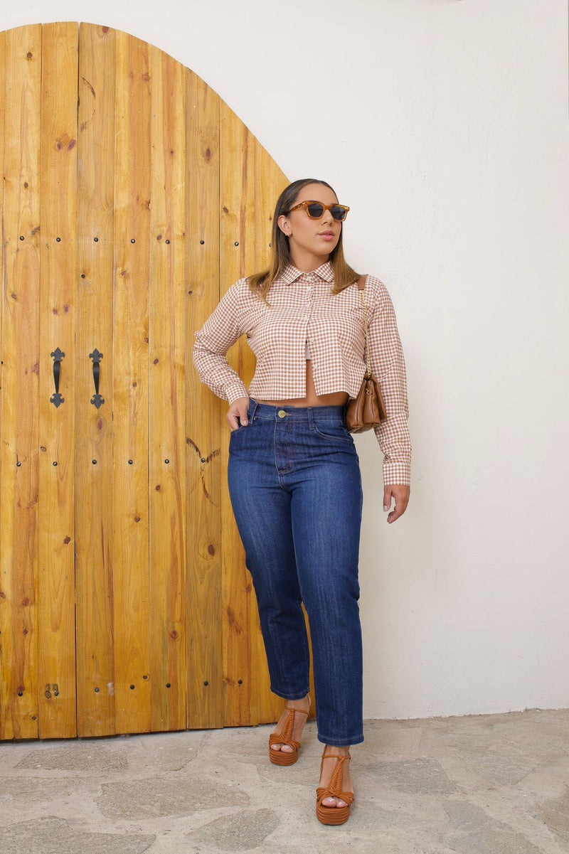 Calça Feminina Mom Jeans