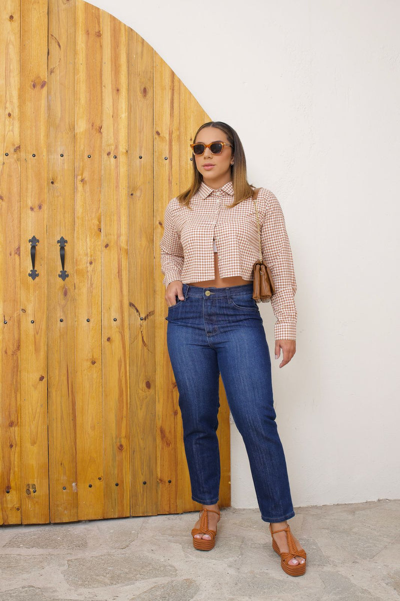 Calça Feminina Mom Jeans