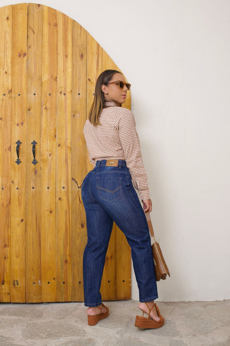 Calça Feminina Mom Jeans