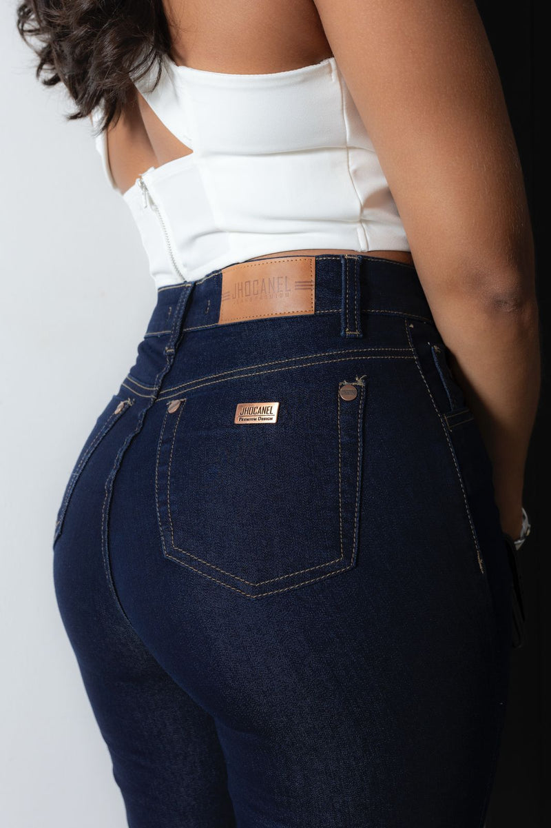 Calça Feminina Jeans Reta