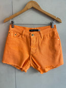Short Feminino Brim Laranja