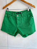 Short Feminino Brim Verde